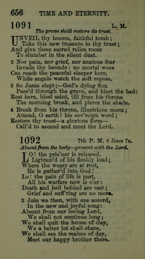 A Collection of Hymns for the use of the African Methodist Episcopal Zion Church in America page 650