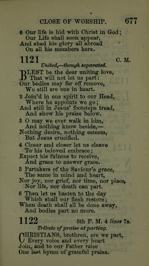 A Collection of Hymns for the use of the African Methodist Episcopal Zion Church in America page 671