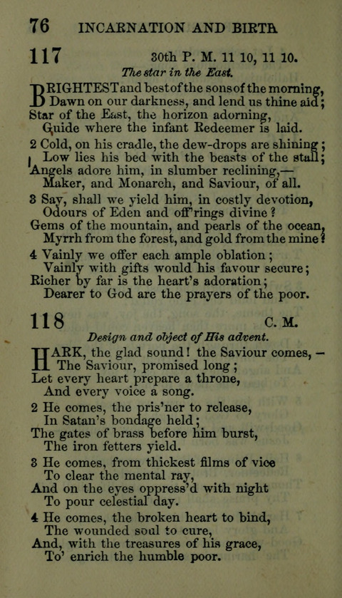 A Collection of Hymns for the use of the African Methodist Episcopal Zion Church in America page 70