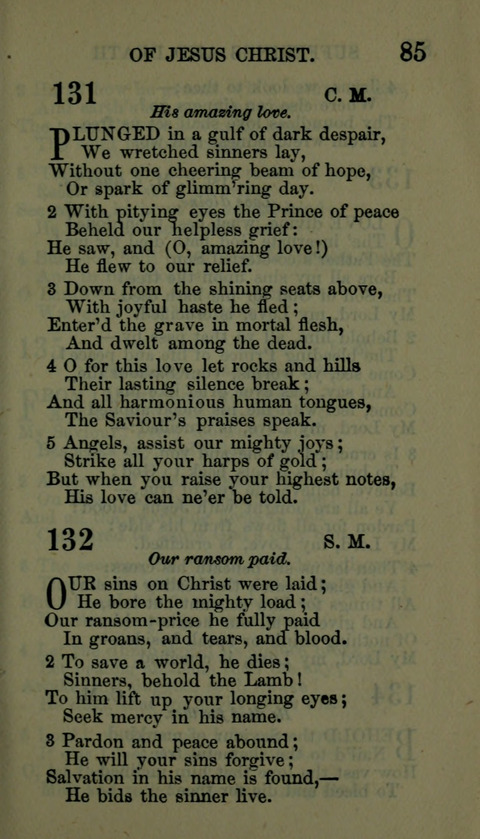 A Collection of Hymns for the use of the African Methodist Episcopal Zion Church in America page 79