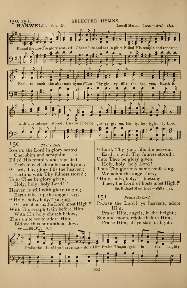 Hymnal Amore Dei page 100