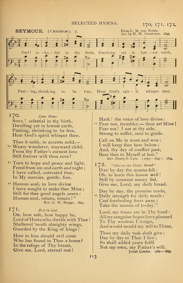 Hymnal Amore Dei page 111