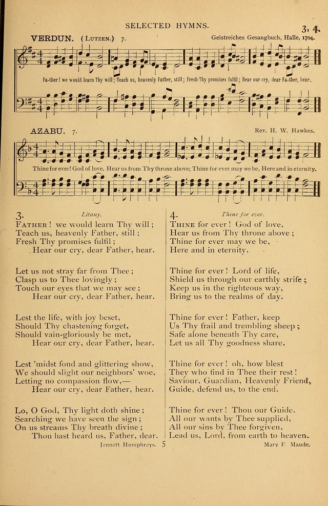 Hymnal Amore Dei page 3