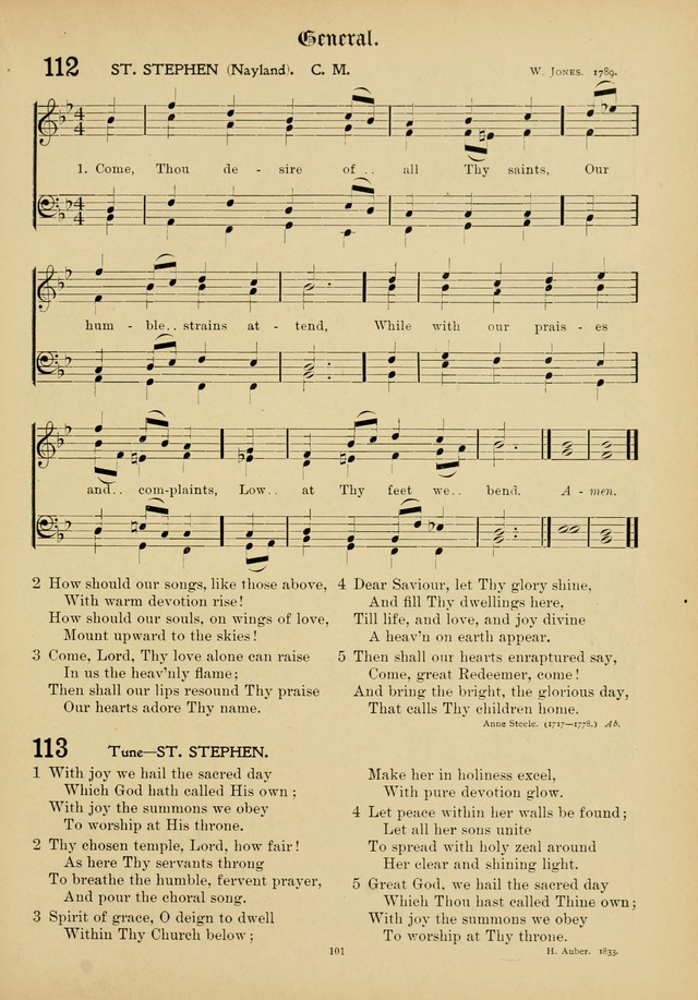 The Academic Hymnal page 102