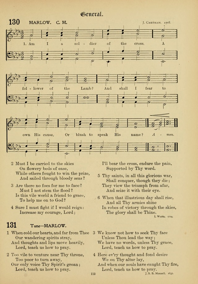 The Academic Hymnal page 114