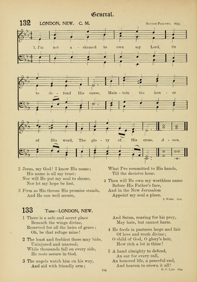 The Academic Hymnal page 115