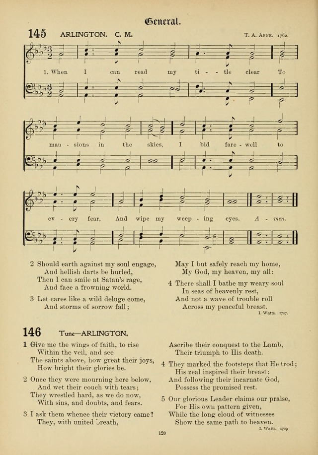 The Academic Hymnal page 121