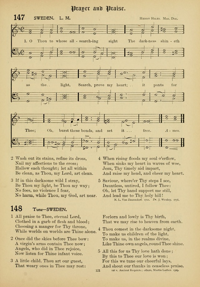 The Academic Hymnal page 122