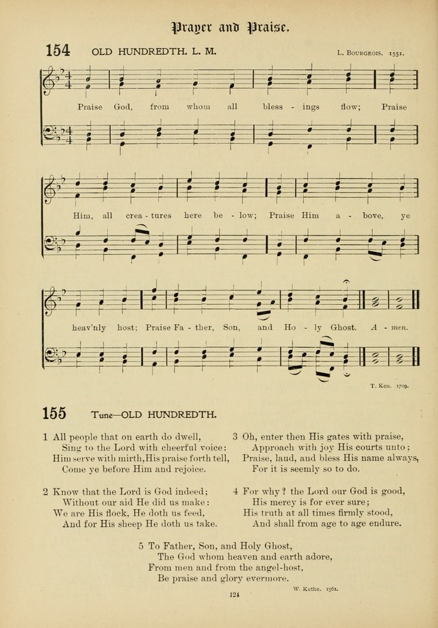 The Academic Hymnal page 125