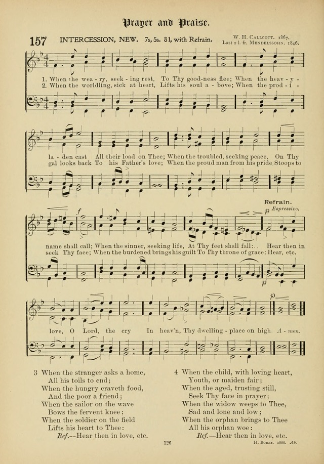 The Academic Hymnal page 127