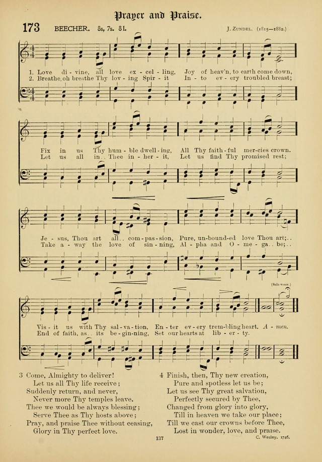 The Academic Hymnal page 138