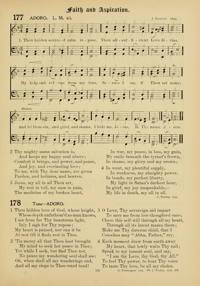 The Academic Hymnal page 142
