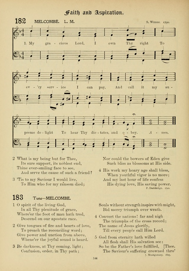 The Academic Hymnal page 145
