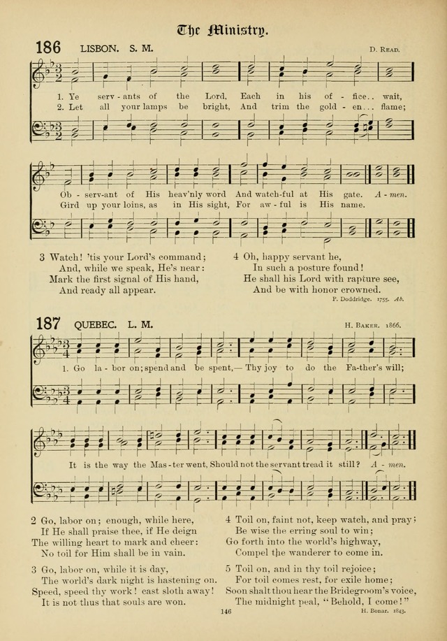 The Academic Hymnal page 147