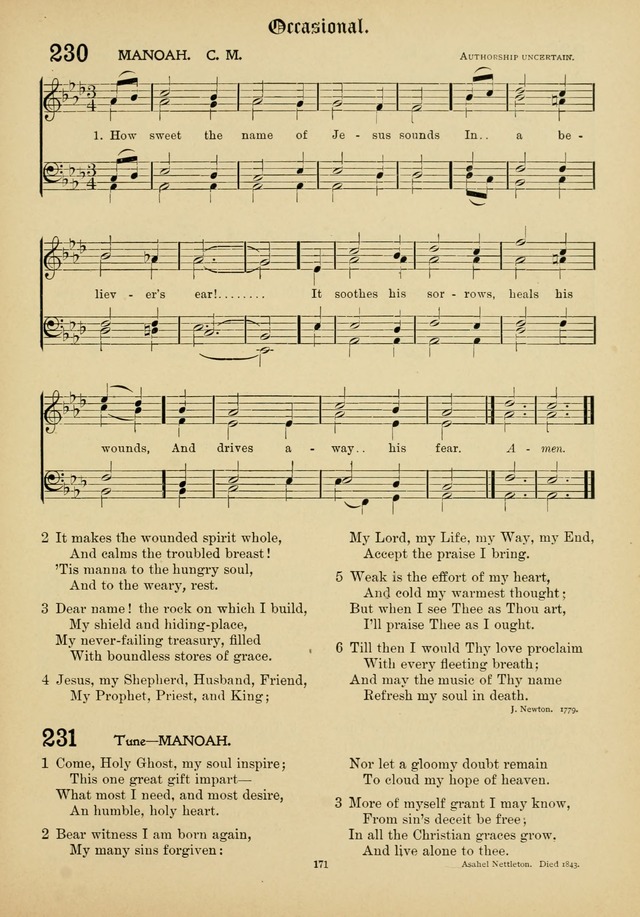 The Academic Hymnal page 172