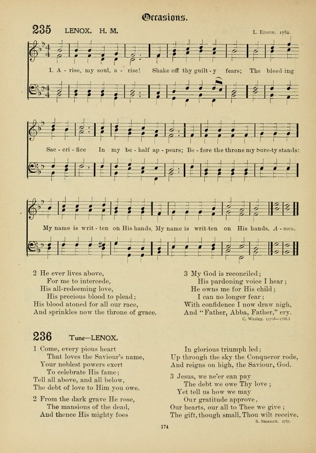 The Academic Hymnal page 175