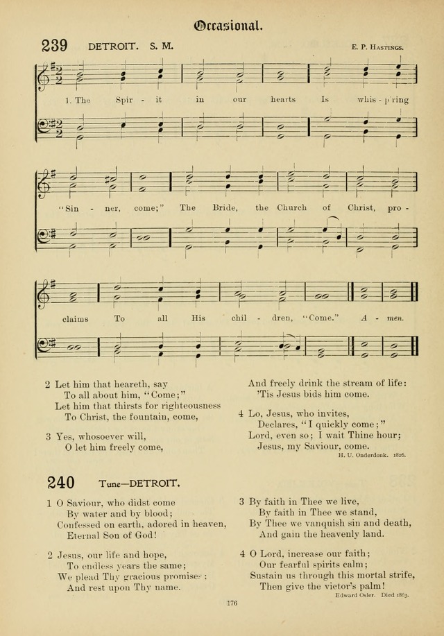 The Academic Hymnal page 177