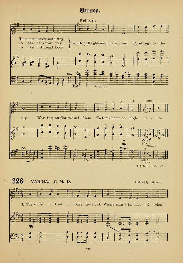 The Academic Hymnal page 248