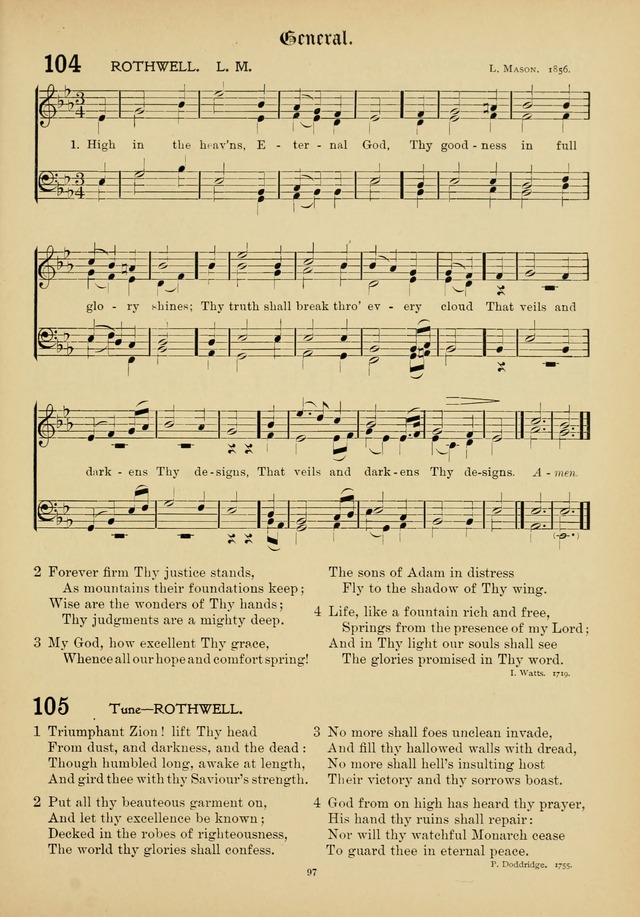 The Academic Hymnal page 98