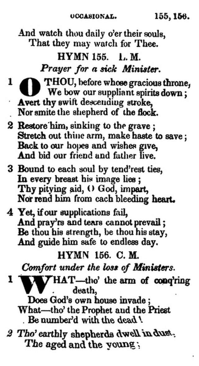 Additional Hymns, Adopted by the General Synod of the Reformed Dutch Church  in North America, at their Session June 1831. 2nd ed. page 128