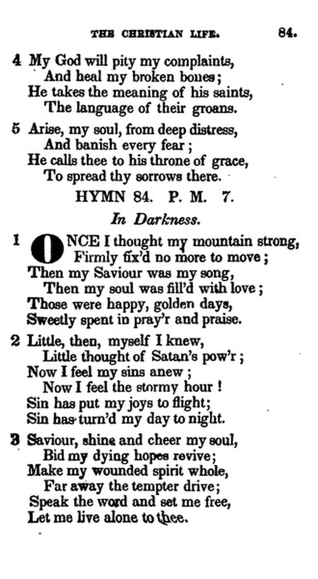 Additional Hymns, Adopted by the General Synod of the Reformed Dutch Church  in North America, at their Session June 1831. 2nd ed. page 70