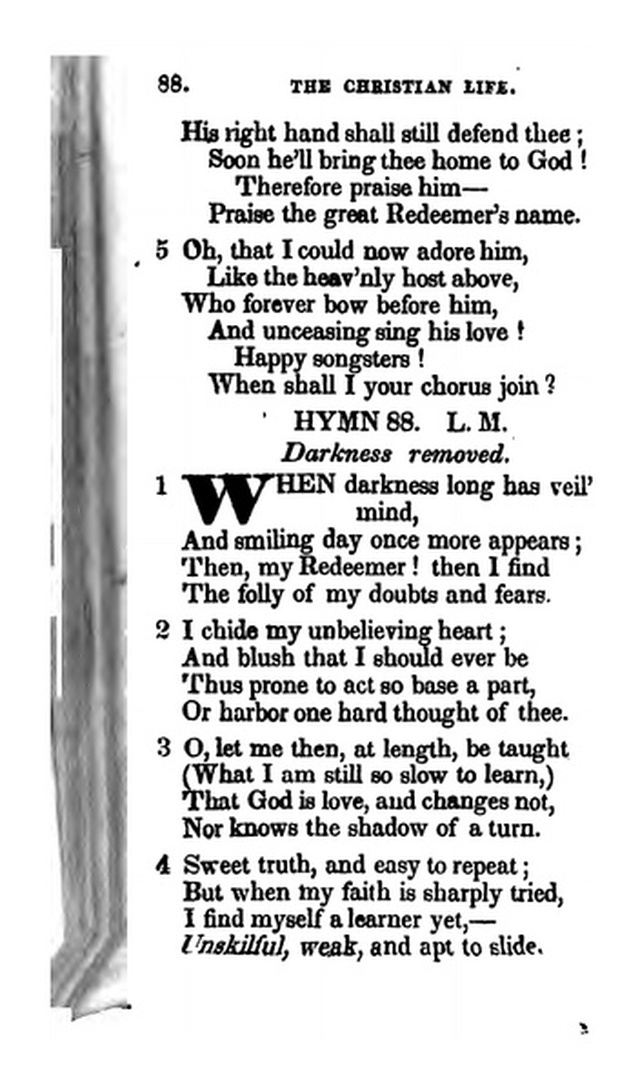 Additional Hymns, Adopted by the General Synod of the Reformed Dutch Church  in North America, at their Session June 1831. 2nd ed. page 73