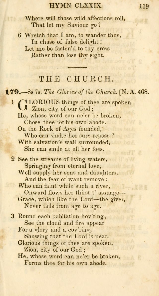 Additional Hymns, Adopted by the General Synod of the Reformed Protestant Dutch Church in North America, at their Session, June 1846, and authorized to be used in the churches under their care page 124