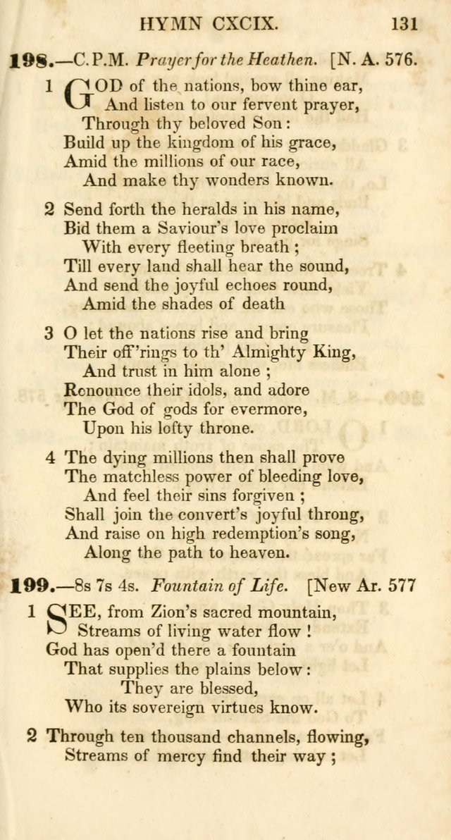 Additional Hymns, Adopted by the General Synod of the Reformed Protestant Dutch Church in North America, at their Session, June 1846, and authorized to be used in the churches under their care page 136