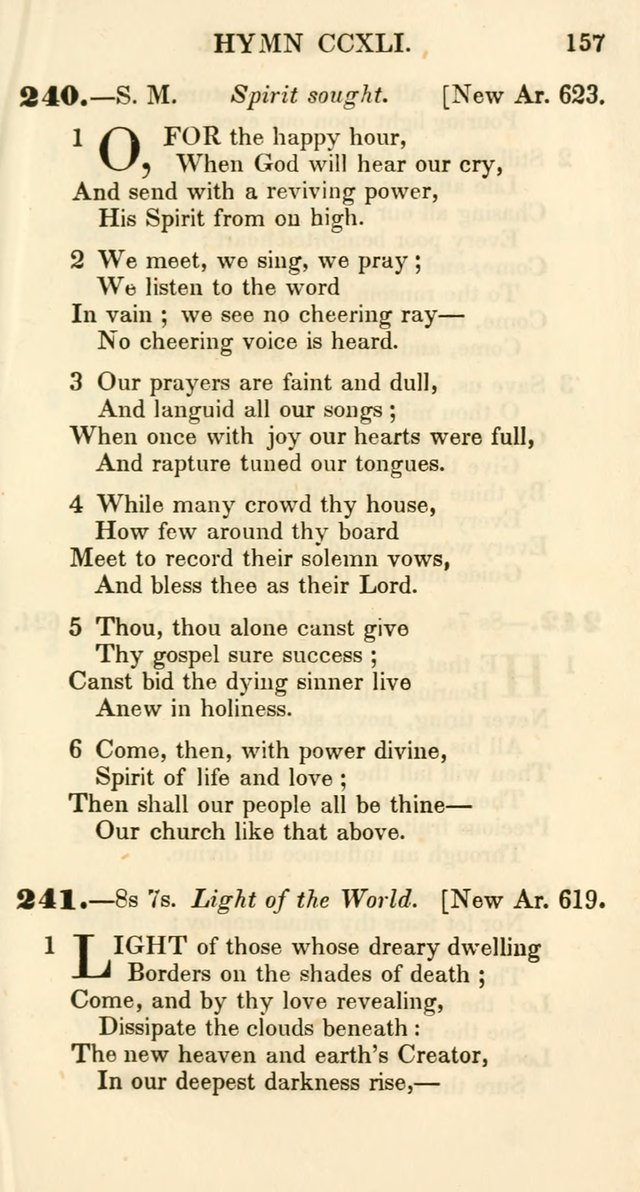 Additional Hymns, Adopted by the General Synod of the Reformed Protestant Dutch Church in North America, at their Session, June 1846, and authorized to be used in the churches under their care page 162