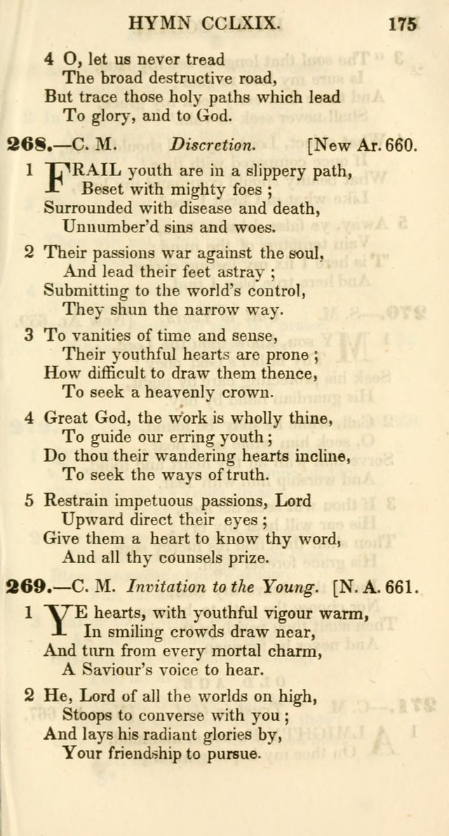 Additional Hymns, Adopted by the General Synod of the Reformed Protestant Dutch Church in North America, at their Session, June 1846, and authorized to be used in the churches under their care page 180