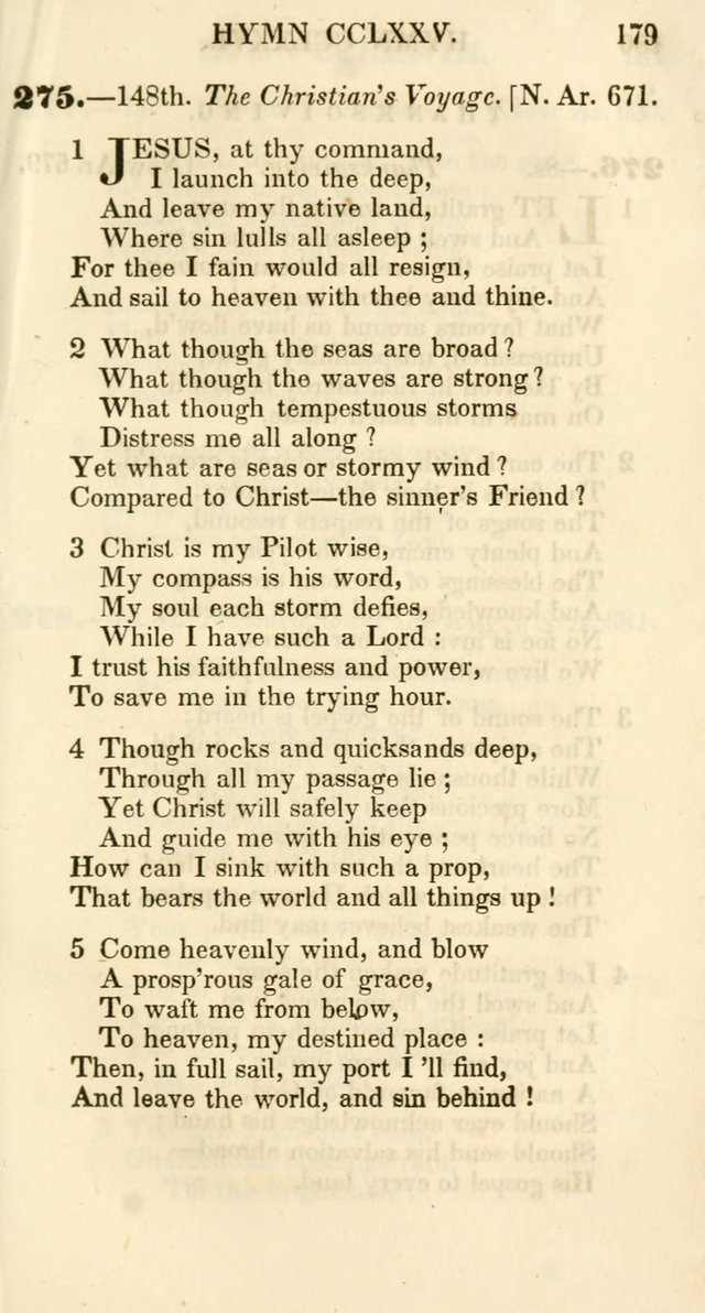 Additional Hymns, Adopted by the General Synod of the Reformed Protestant Dutch Church in North America, at their Session, June 1846, and authorized to be used in the churches under their care page 184