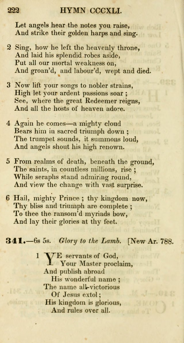 Additional Hymns, Adopted by the General Synod of the Reformed Protestant Dutch Church in North America, at their Session, June 1846, and authorized to be used in the churches under their care page 227