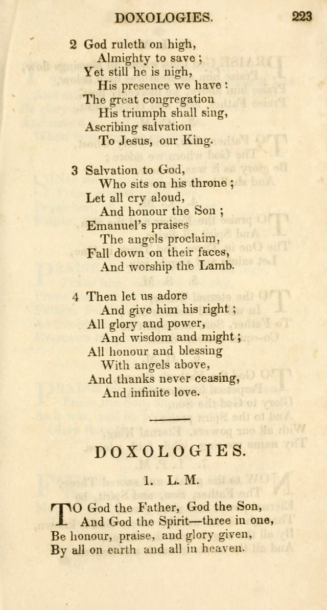 Additional Hymns, Adopted by the General Synod of the Reformed Protestant Dutch Church in North America, at their Session, June 1846, and authorized to be used in the churches under their care page 228