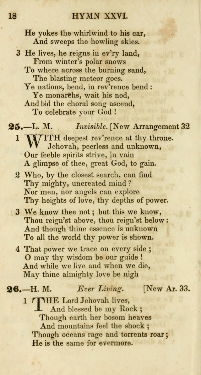 Additional Hymns, Adopted by the General Synod of the Reformed Protestant Dutch Church in North America, at their Session, June 1846, and authorized to be used in the churches under their care page 23