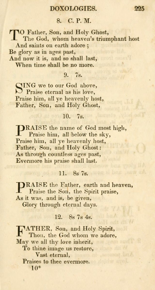 Additional Hymns, Adopted by the General Synod of the Reformed Protestant Dutch Church in North America, at their Session, June 1846, and authorized to be used in the churches under their care page 230