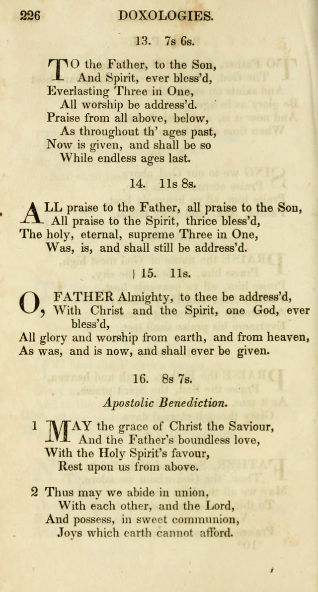 Additional Hymns, Adopted by the General Synod of the Reformed Protestant Dutch Church in North America, at their Session, June 1846, and authorized to be used in the churches under their care page 231