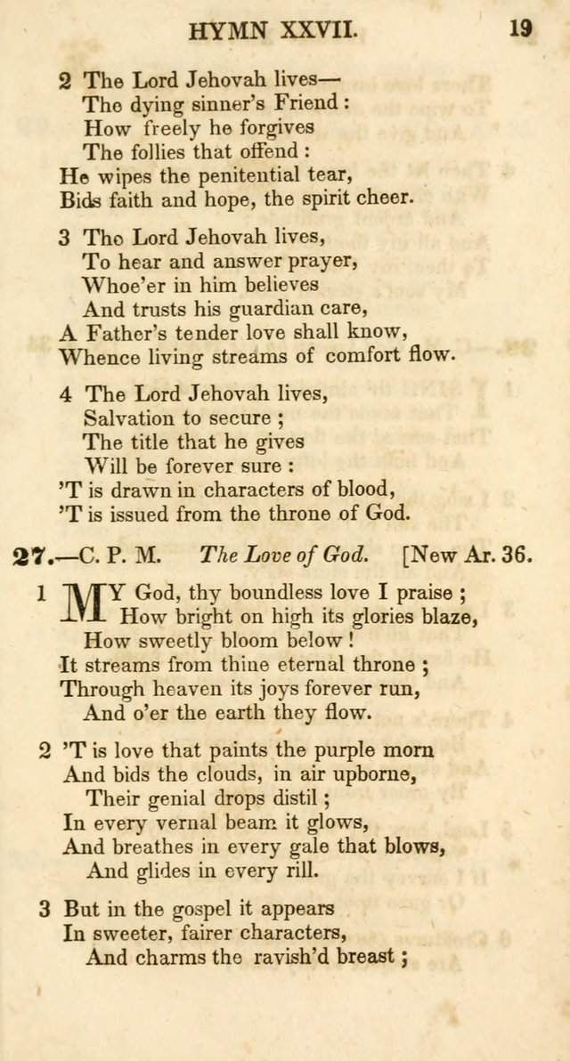 Additional Hymns, Adopted by the General Synod of the Reformed Protestant Dutch Church in North America, at their Session, June 1846, and authorized to be used in the churches under their care page 24