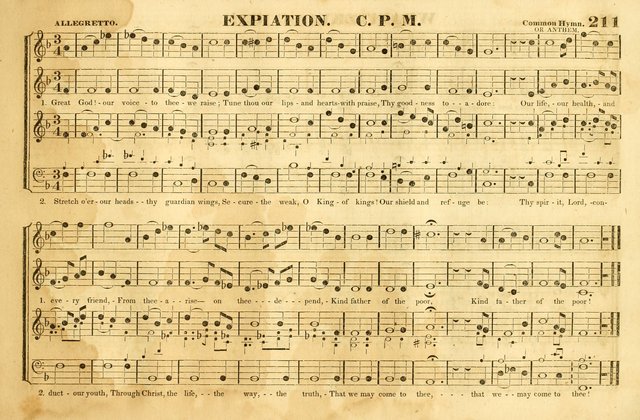 The American harp: being a collection of new and original church music, under the control of the Musical Professional Society in Boston page 148