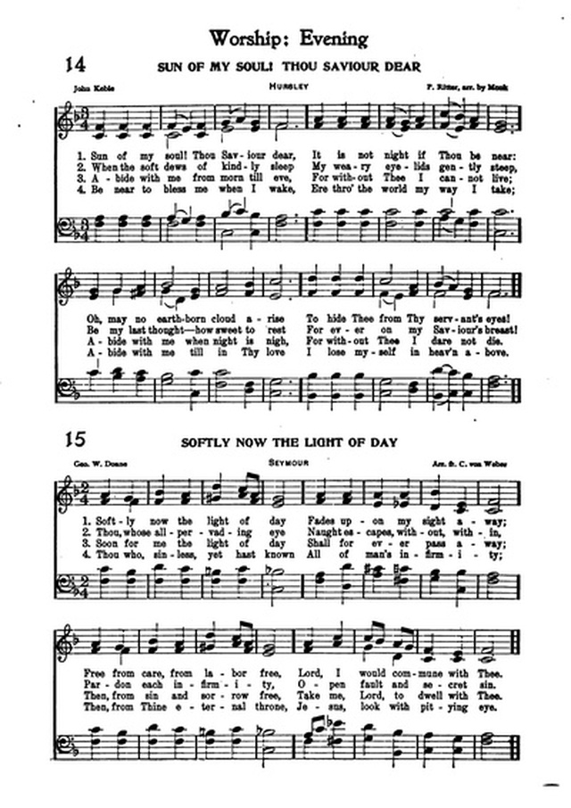 Association Hymn Book: for use in meetings for men page 10