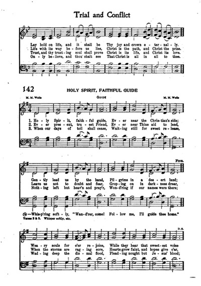 Association Hymn Book: for use in meetings for men page 110