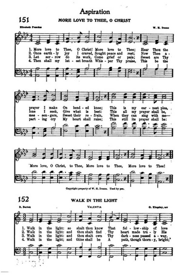 Association Hymn Book: for use in meetings for men page 117