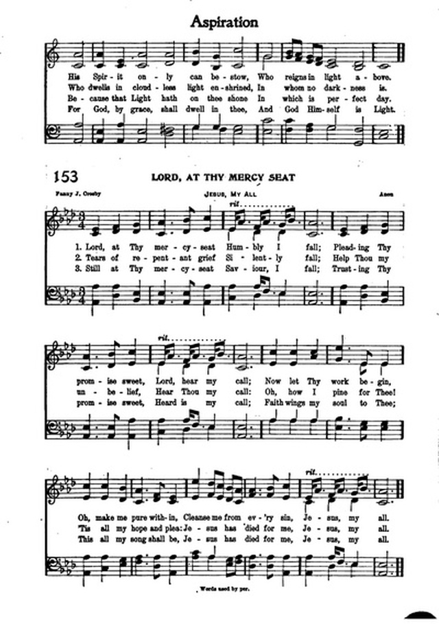 Association Hymn Book: for use in meetings for men page 118