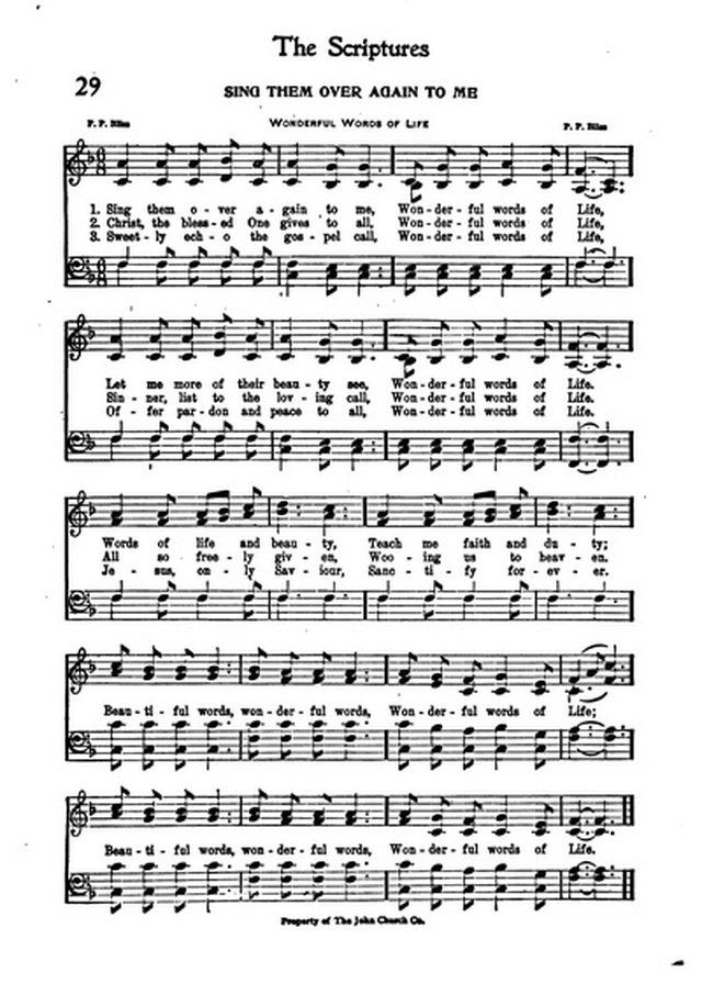 Association Hymn Book: for use in meetings for men page 20