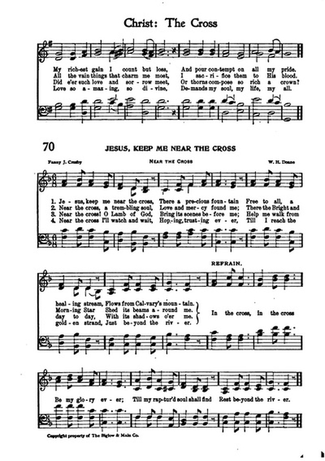 Association Hymn Book: for use in meetings for men page 50