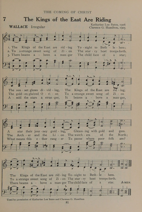The Abingdon Hymnal: a Book of Worship for Youth page 79
