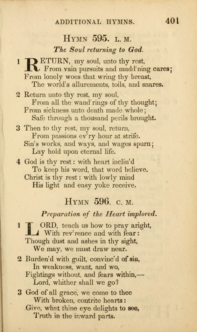 Additional Hymns to the Collection of Hymns for the use of Evangelical     Lutheran Churches page 52