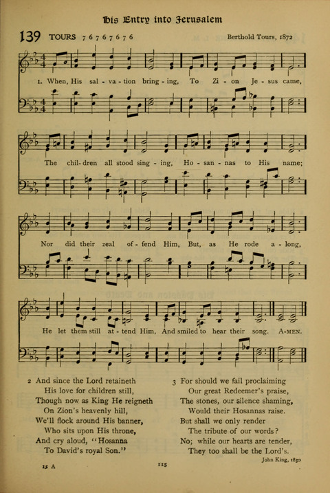 The American Hymnal for Chapel Service page 115