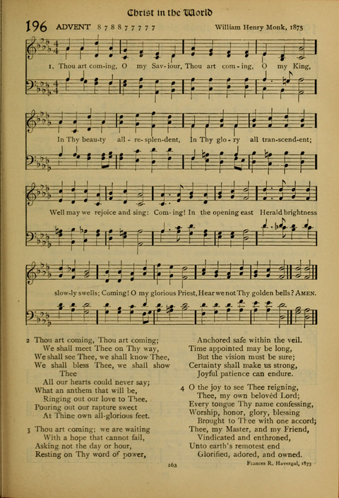 The American Hymnal for Chapel Service page 163