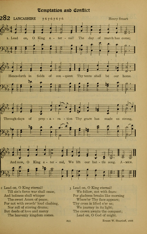 The American Hymnal for Chapel Service page 233