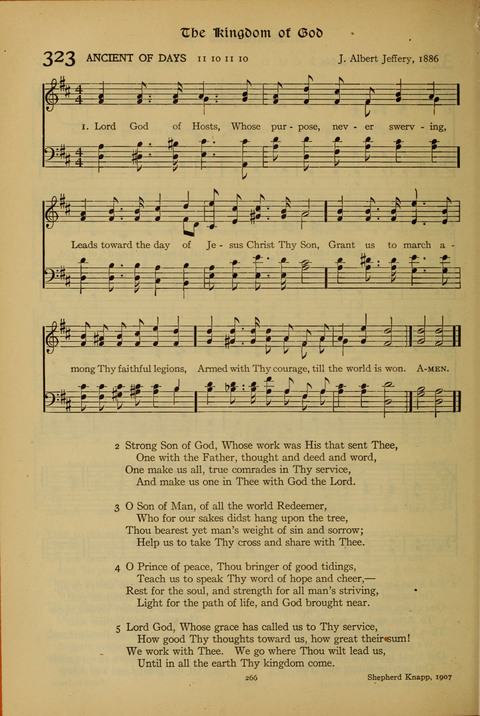 The American Hymnal for Chapel Service page 266